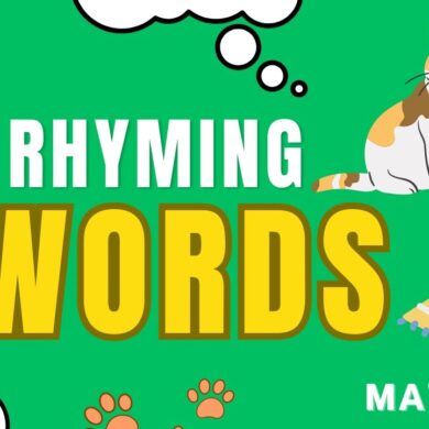 are rhyming words