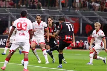 cronologÃ­a de ac milan contra as bari