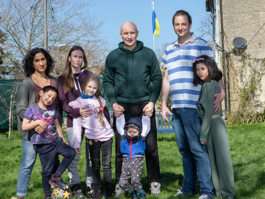 A Proud Ukrainian-American Family