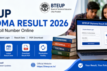 BTEUP Diploma Result 2026 Check by Roll Number Online