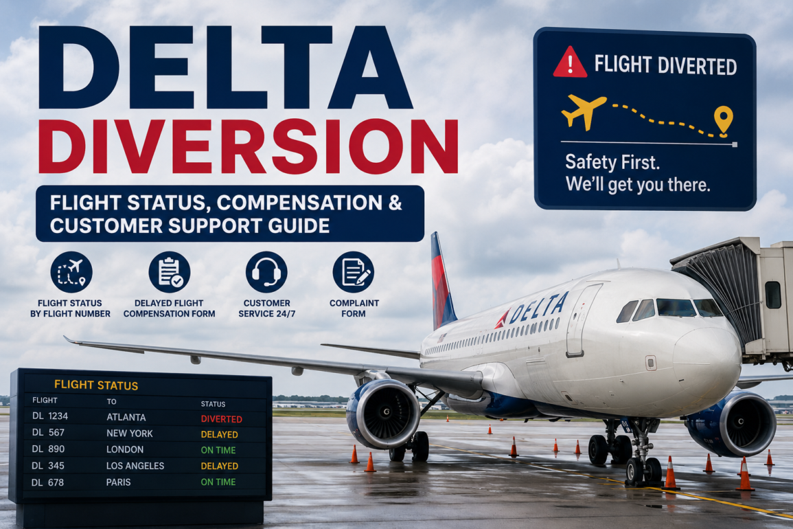 Delta Diversion: Flight Status, Compensation & Customer Support Guide