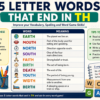 5 Letter Words That End in TH: Complete List, Meanings, and Learning Guide