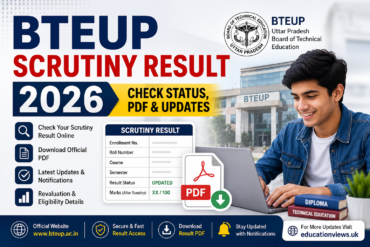 BTEUP Scrutiny Result 2026: Check Status, PDF & Updates
