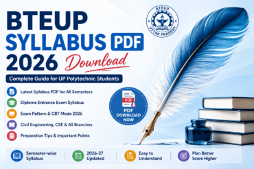BTEUP Syllabus PDF 2026 Download Complete UP Polytechnic Semester Guide