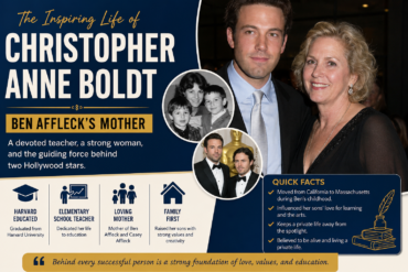 Christopher Anne Boldt: Ben Affleck's Mother, Family, Age & Life