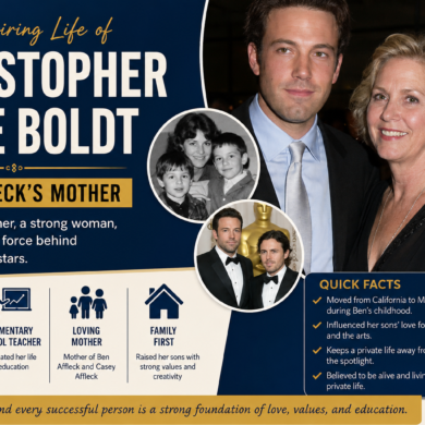 Christopher Anne Boldt: Ben Affleck's Mother, Family, Age & Life