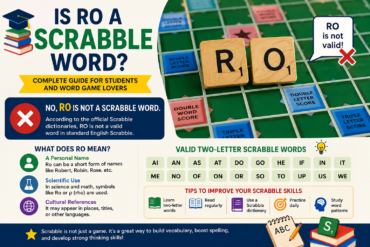 Is Ro a Scrabble Word? Complete Guide for Students and Word Game Lovers
