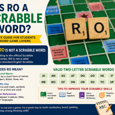 Is Ro a Scrabble Word? Complete Guide for Students and Word Game Lovers