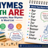 Rhymes With Are: Easy Examples, Near Rhymes & Word List