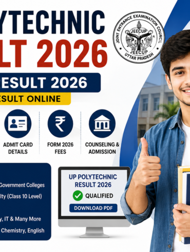 UP Polytechnic Result 2026: Check JEECUP Result Online