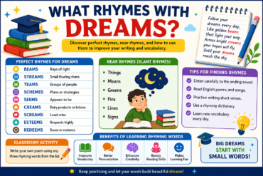 What Rhymes With Dreams? A Complete Educational Guide for Students