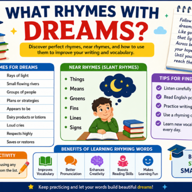 What Rhymes With Dreams? A Complete Educational Guide for Students