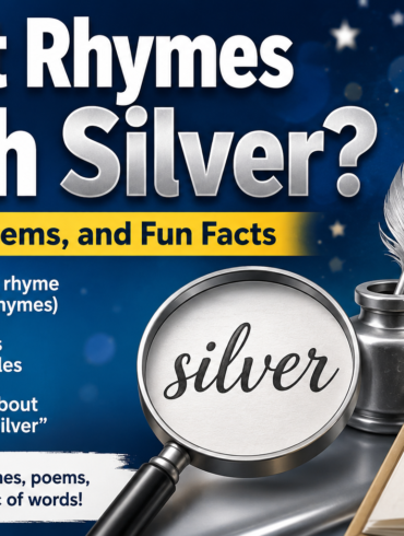 What Rhymes With Silver? Words, Poems, and Fun Facts