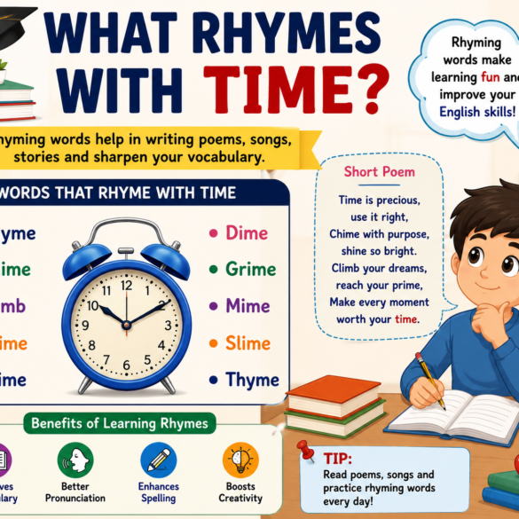 What Rhymes With Time A Complete Learning Guide for Students