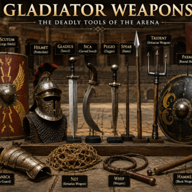 gladiator weapons