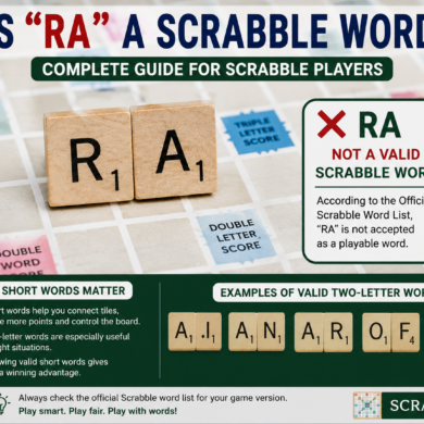 ra scrabble word