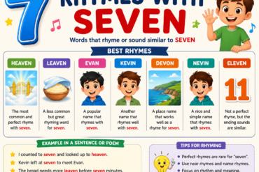 rhymes with seven