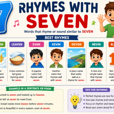 rhymes with seven
