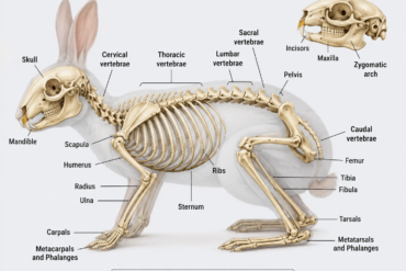 skeleton of rabbit