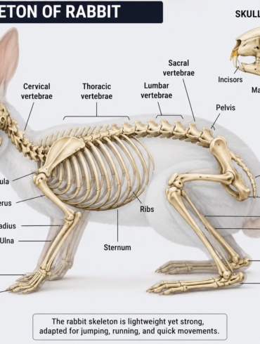 skeleton of rabbit
