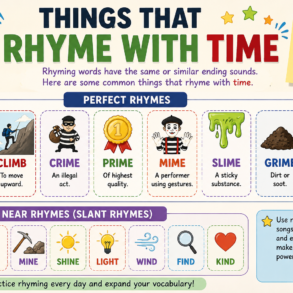 things that rhyme with time