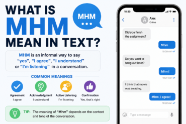 what is mhm mean in text