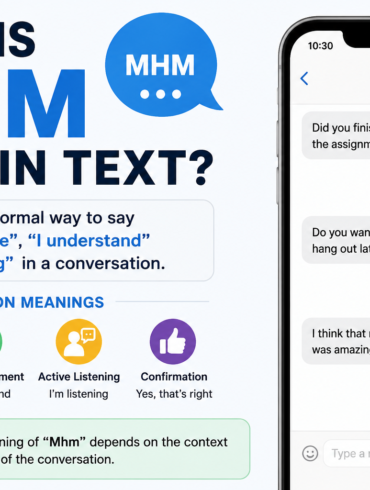 what is mhm mean in text
