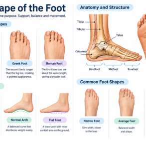 shape of the foot