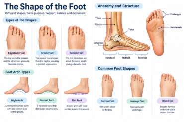 shape of the foot