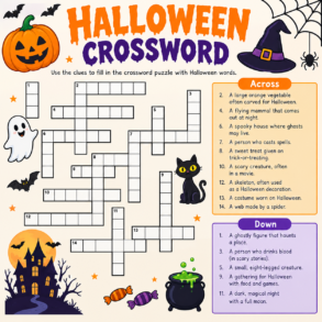 halloween crossword