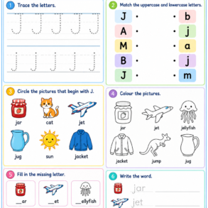 j worksheet