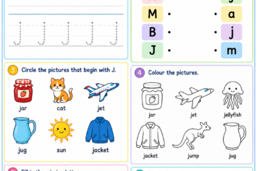 j worksheet