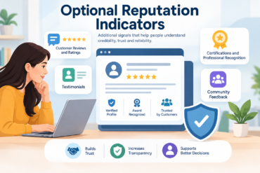 optional reputation indicators