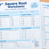 square root worksheets