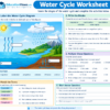water cycle worksheet