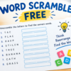 word scramble free